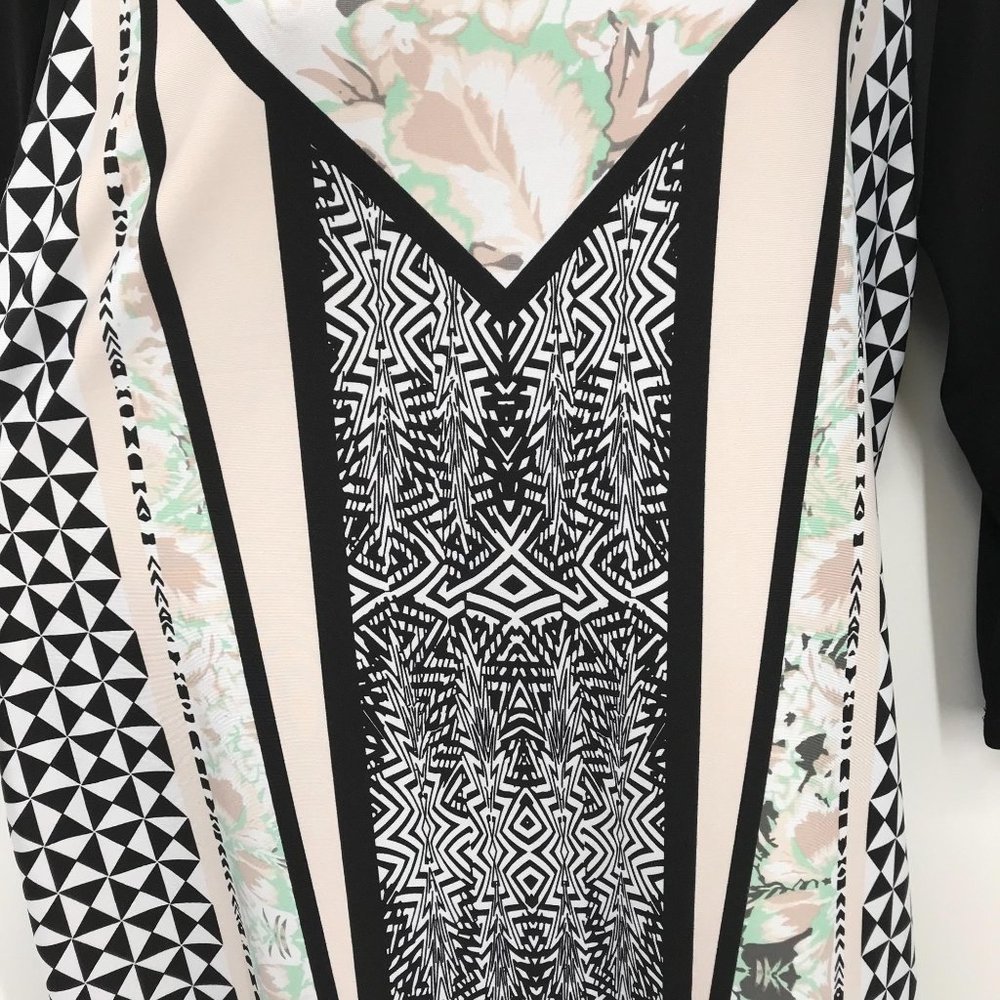 JBS Geometric Print Shift Dress 8 - Picture 3 of 6